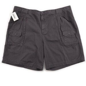 NEW CABELA'S 7 Pocket Hiking Shorts charcoal grey cargo shorts size 48